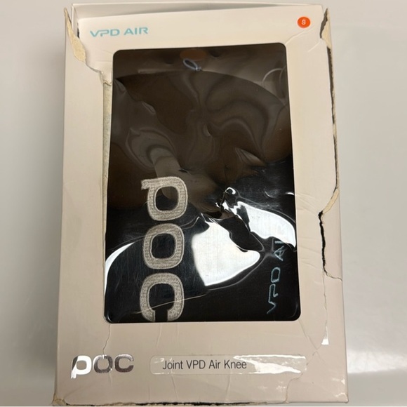 NEW POC Joint Vpd Air Knee Guards Uranium Black Size small - Picture 6 of 6